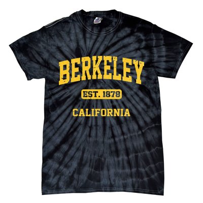 Berkeley California CA Vintage State Athletic Style Tie-Dye T-Shirt