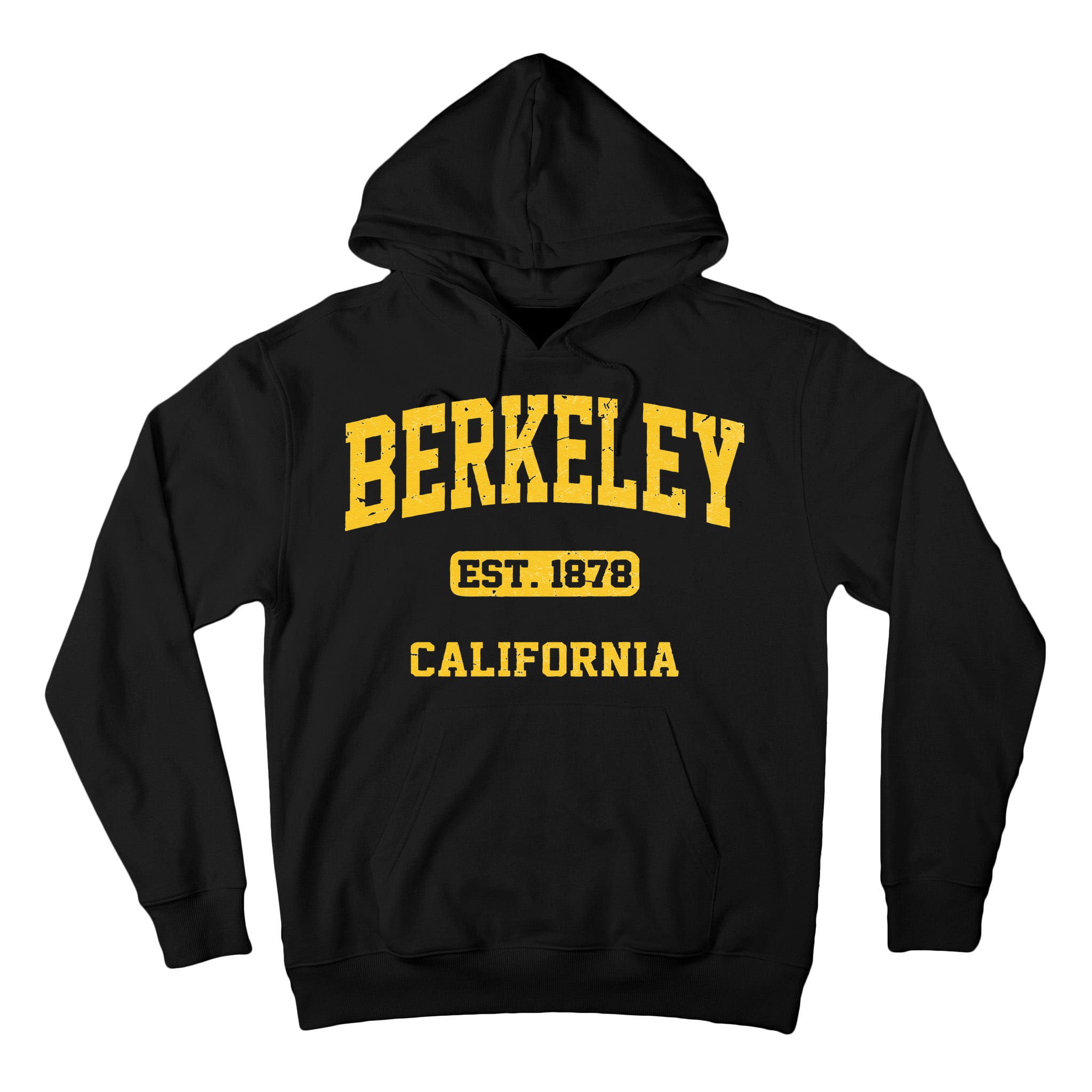 Berkeley California CA Vintage State Athletic Style Tall Hoodie