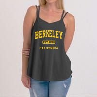 Berkeley California CA Vintage State Athletic Style Women's Strappy Tank