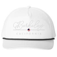 Berkeley California Ca On Berkeley Snapback Five-Panel Rope Hat