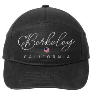 Berkeley California Ca On Berkeley 7-Panel Snapback Hat