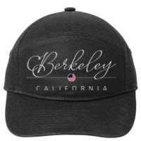 Berkeley California Ca On Berkeley 7-Panel Snapback Hat