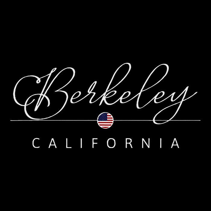 Berkeley California Ca On Berkeley Flat Bill Trucker Hat
