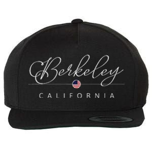 Berkeley California Ca On Berkeley Wool Snapback Cap