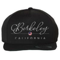 Berkeley California Ca On Berkeley Wool Snapback Cap