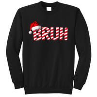 Bruh Christmas Candy Cane For Teen Funny Xmas Bruh Gift Sweatshirt