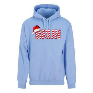 Bruh Christmas Candy Cane For Teen Funny Xmas Bruh Gift Unisex Surf Hoodie