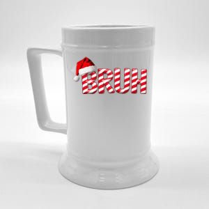 Bruh Christmas Candy Cane For Teen Funny Xmas Bruh Gift Beer Stein