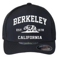 Berkeley California CA Vintage State Athletic Style Flexfit Unipanel Trucker Cap