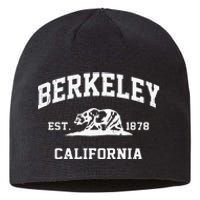 Berkeley California CA Vintage State Athletic Style Sustainable Beanie