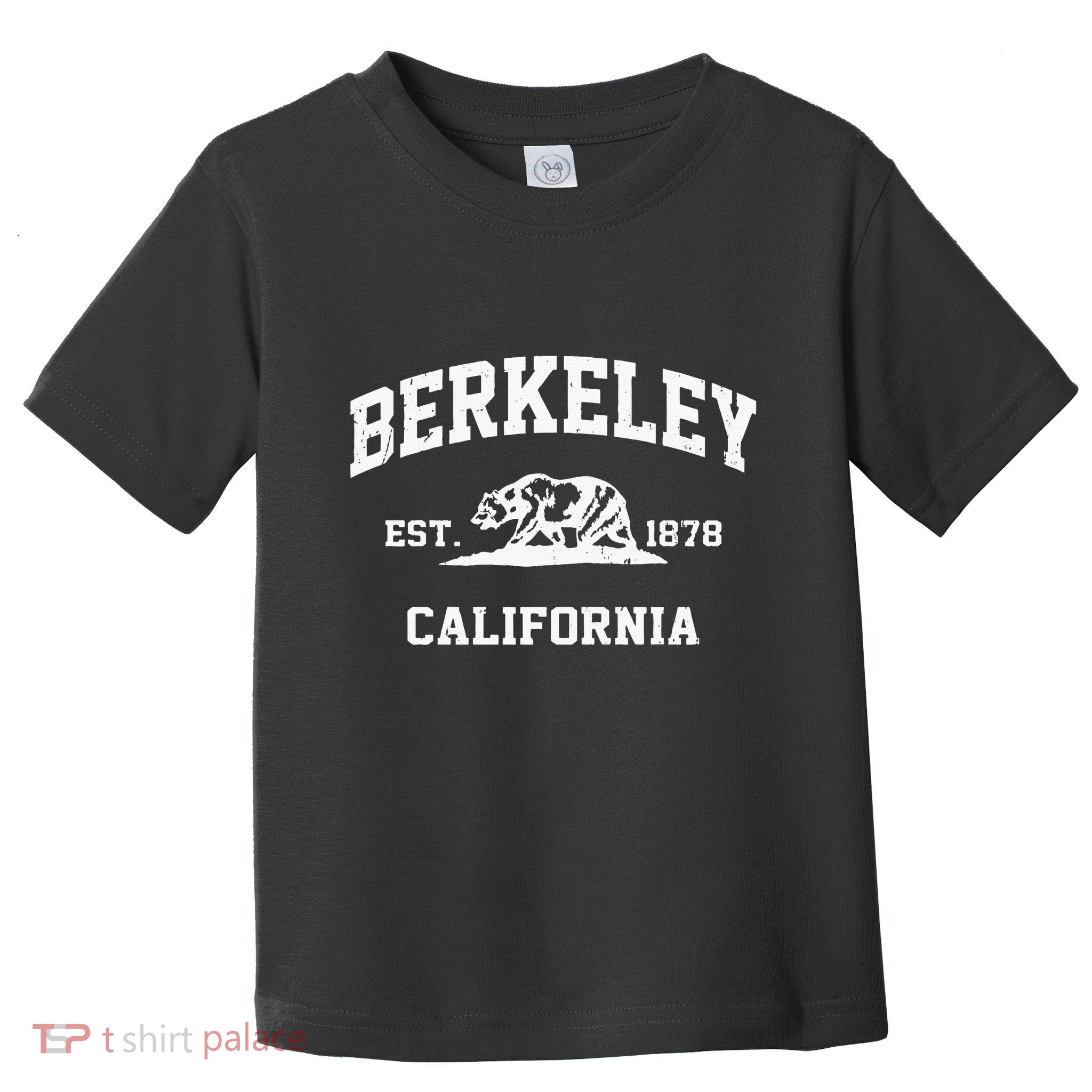 Berkeley California CA Vintage State Athletic Style Toddler T-Shirt