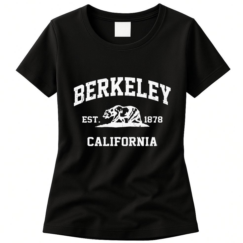 Berkeley California CA Vintage State Athletic Style Womens T-Shirt