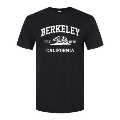 Berkeley California CA Vintage State Athletic Style Softstyle CVC T-Shirt