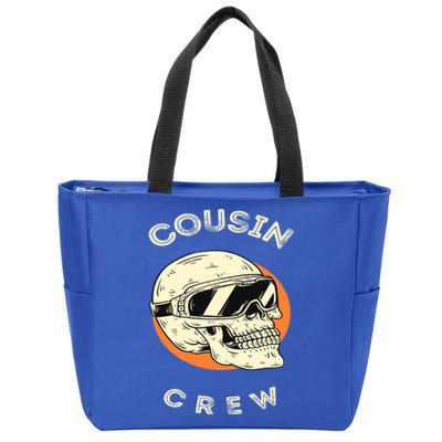 Best Cousin Crew Meaningful Gift Zip Tote Bag