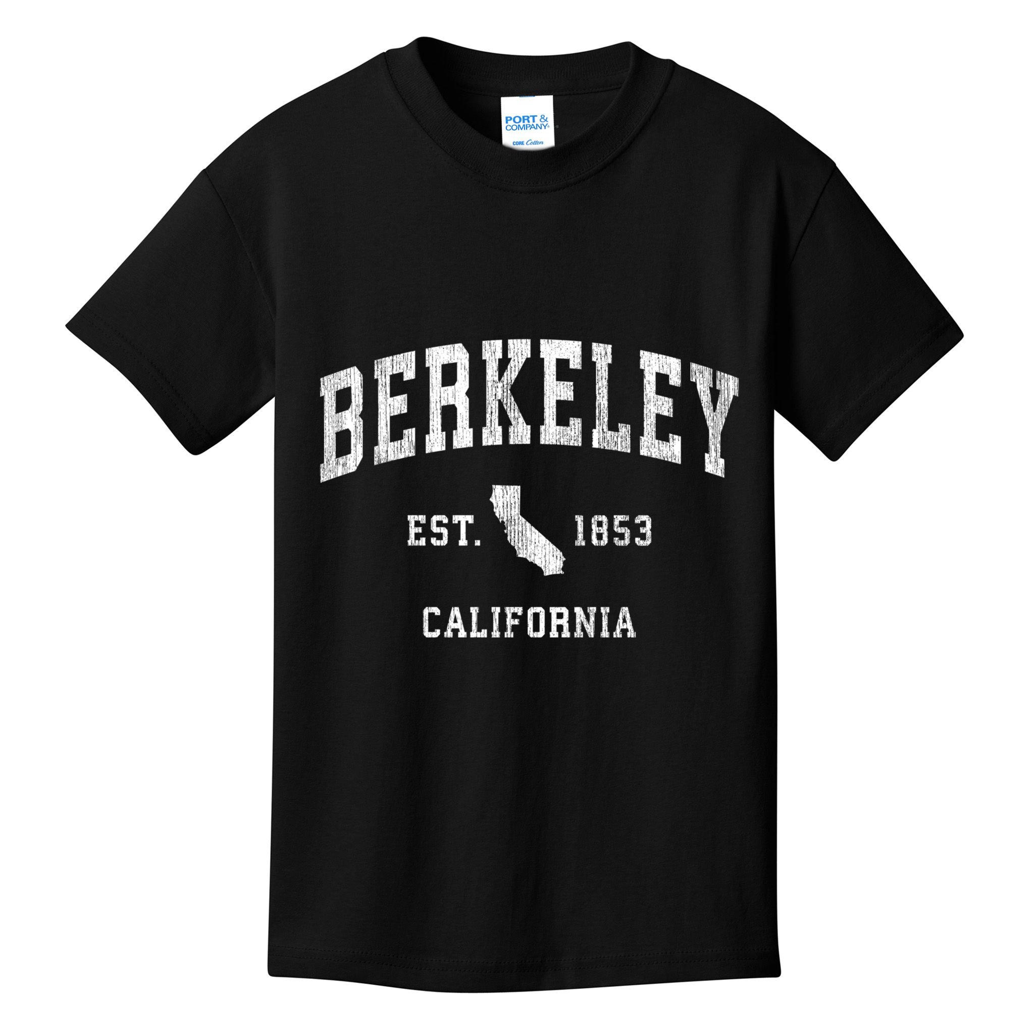 Berkeley California Ca Vintage Athletic Kids T-Shirt