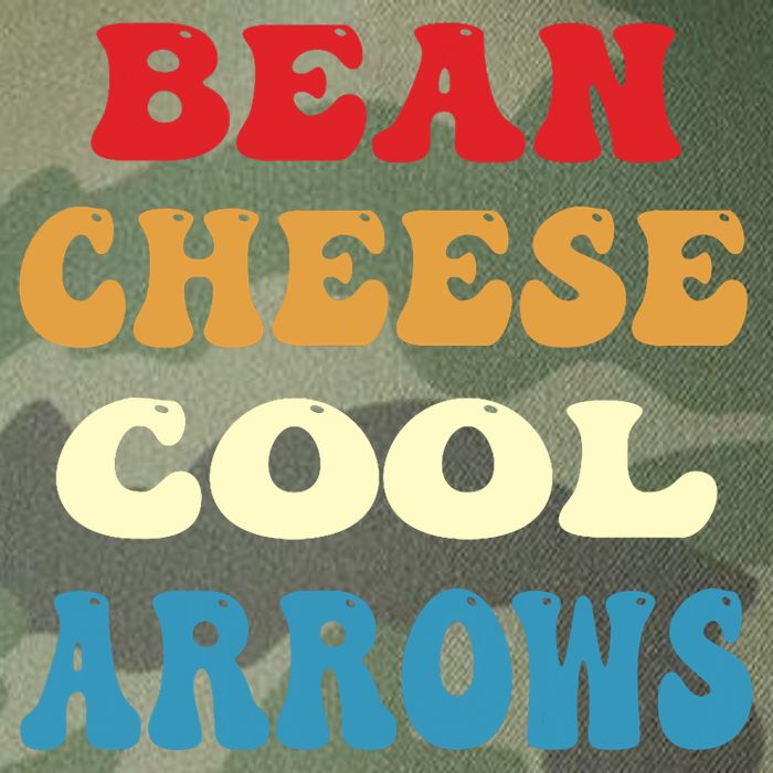 Bean Cheese Cool Arrows Legacy Tie Dye Trucker Hat