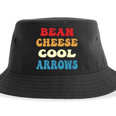 Bean Cheese Cool Arrows Sustainable Bucket Hat