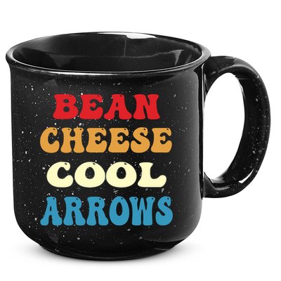 Bean Cheese Cool Arrows 15oz Campfire Ceramic Mug