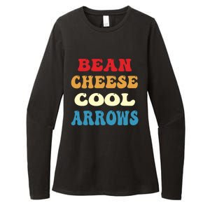 Bean Cheese Cool Arrows Womens CVC Long Sleeve Shirt