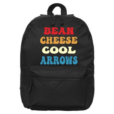 Bean Cheese Cool Arrows 16 in Basic Backpack
