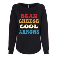 Bean Cheese Cool Arrows Womens California Wash Sweatshirt