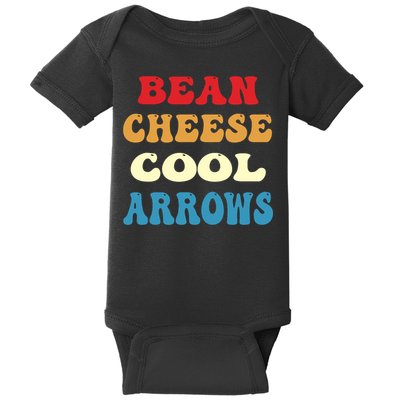 Bean Cheese Cool Arrows Baby Bodysuit