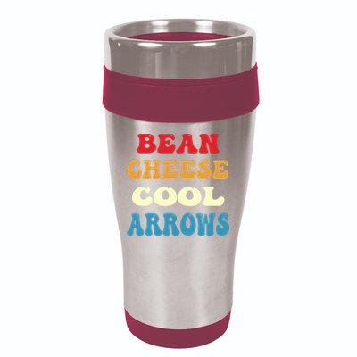 Bean Cheese Cool Arrows 16oz Travel Tumbler