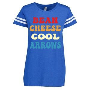 Bean Cheese Cool Arrows Enza Ladies Jersey Football T-Shirt