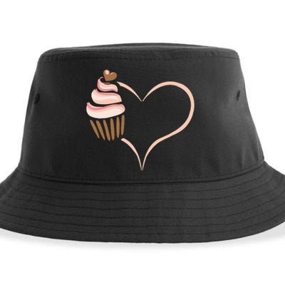 Baking Cupcake Cute Bakery Muffin Baking Cooking For Women Sustainable Bucket Hat