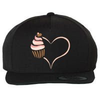 Baking Cupcake Cute Bakery Muffin Baking Cooking For Women Wool Snapback Cap