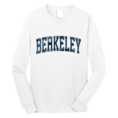 Berkeley California Ca Vintage Athletic Sports Long Sleeve Shirt