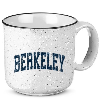 Berkeley California Ca Vintage Athletic Sports 15oz Campfire Ceramic Mug
