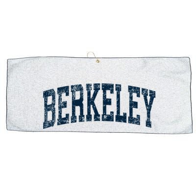 Berkeley California Ca Vintage Athletic Sports Large Microfiber Waffle Golf Towel