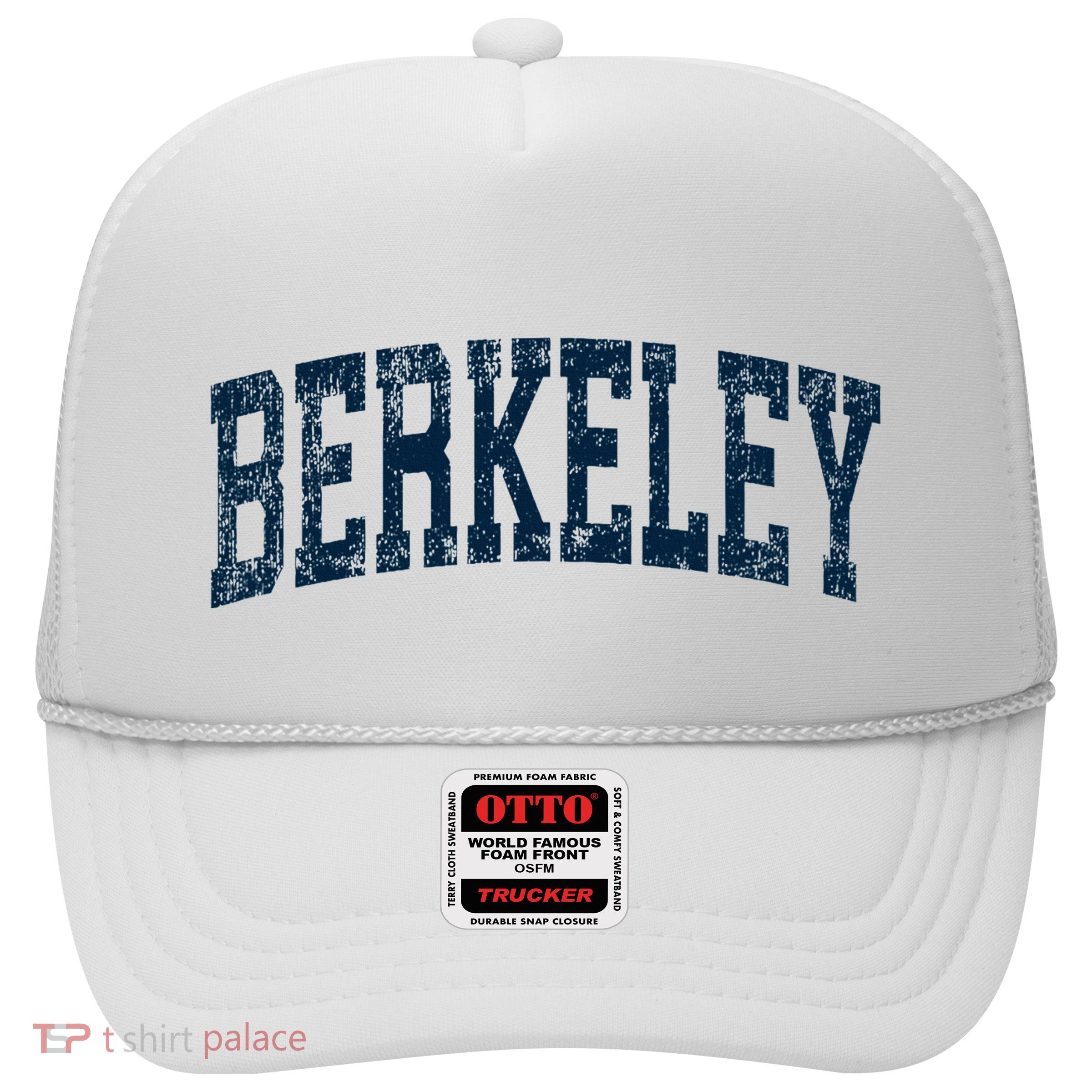 Berkeley California Ca Vintage Athletic Sports Trucker Hat