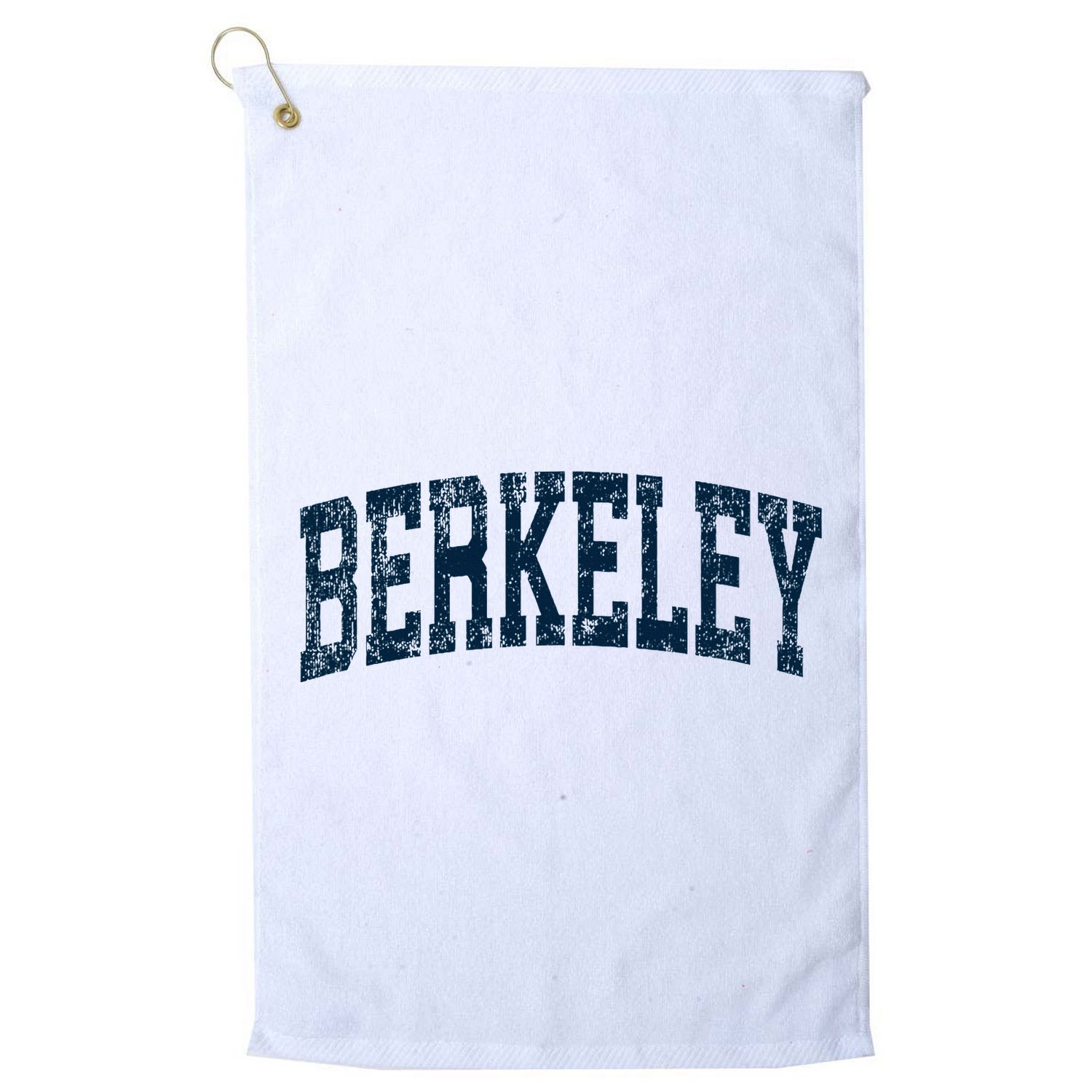 Berkeley California Ca Vintage Athletic Sports Golf Towel