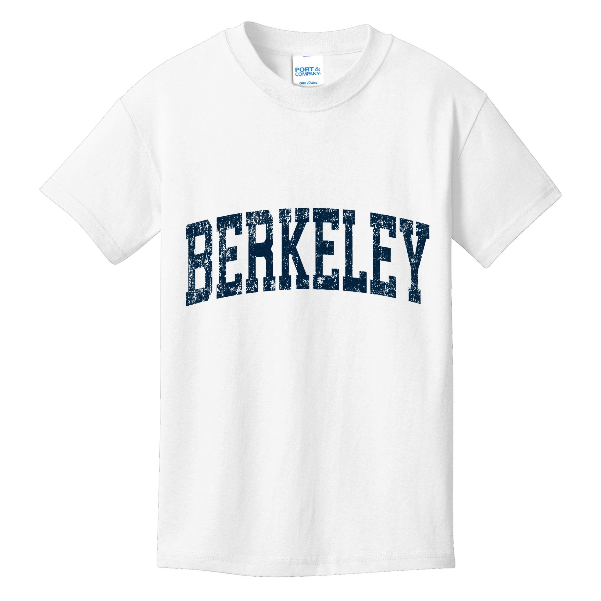 Berkeley California Ca Vintage Athletic Sports Kids T-Shirt