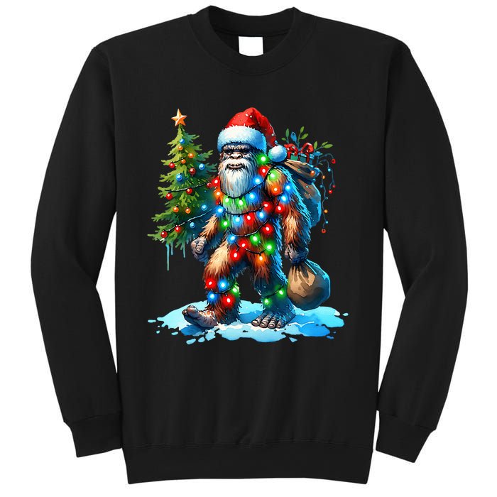 Bigfoot Christmas Christmas Tree Xmas Sasquatch Sweatshirt