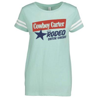 Beyoncé Cowboy Carter 2024 Enza Ladies Jersey Football T-Shirt