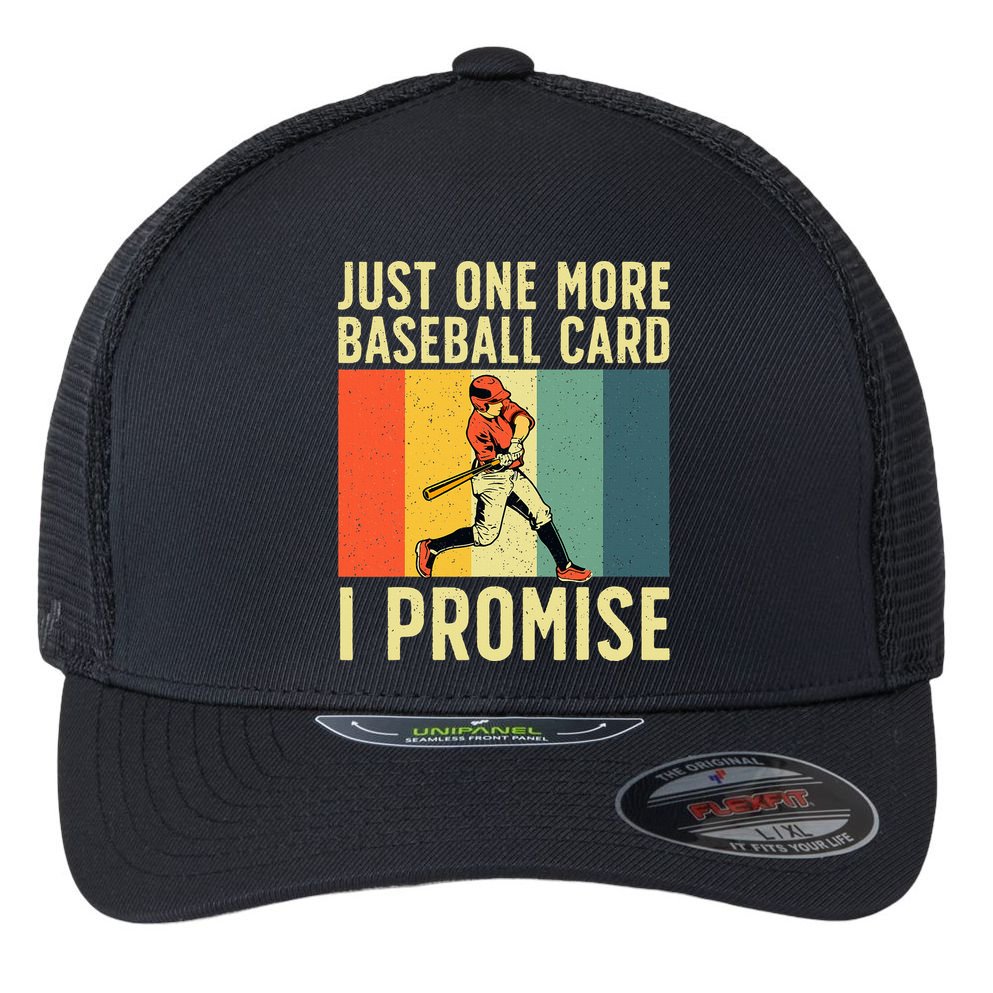 Baseball Card Collector Card Collecting Flexfit Unipanel Trucker Cap
