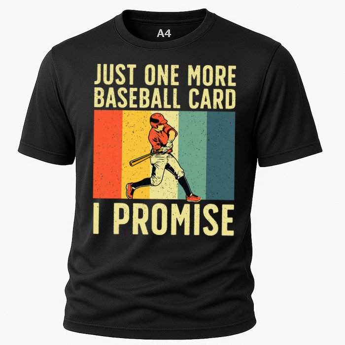 Baseball Card Collector Card Collecting Cooling Performance Crew T-Shirt