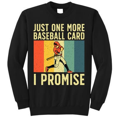 Baseball Card Collector Card Collecting Sweatshirt