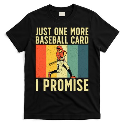 Baseball Card Collector Card Collecting T-Shirt