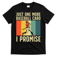 Baseball Card Collector Card Collecting T-Shirt