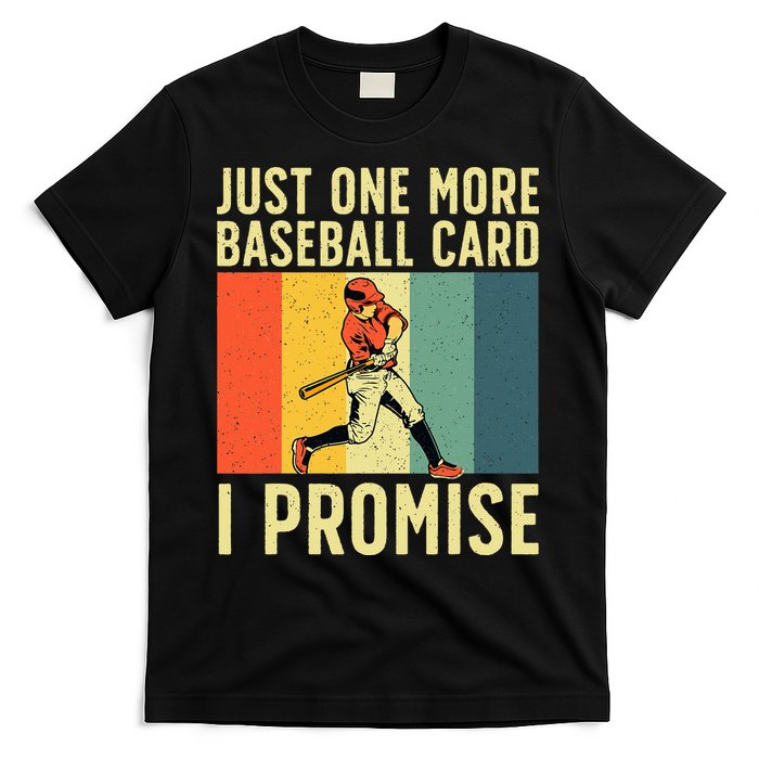 Baseball Card Collector Card Collecting T-Shirt