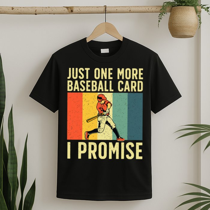 Baseball Card Collector Card Collecting T-Shirt