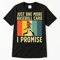Baseball Card Collector Card Collecting Tall T-Shirt