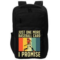 Baseball Card Collector Card Collecting Impact Tech Backpack