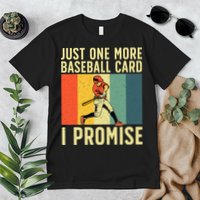 Baseball Card Collector Card Collecting Premium T-Shirt