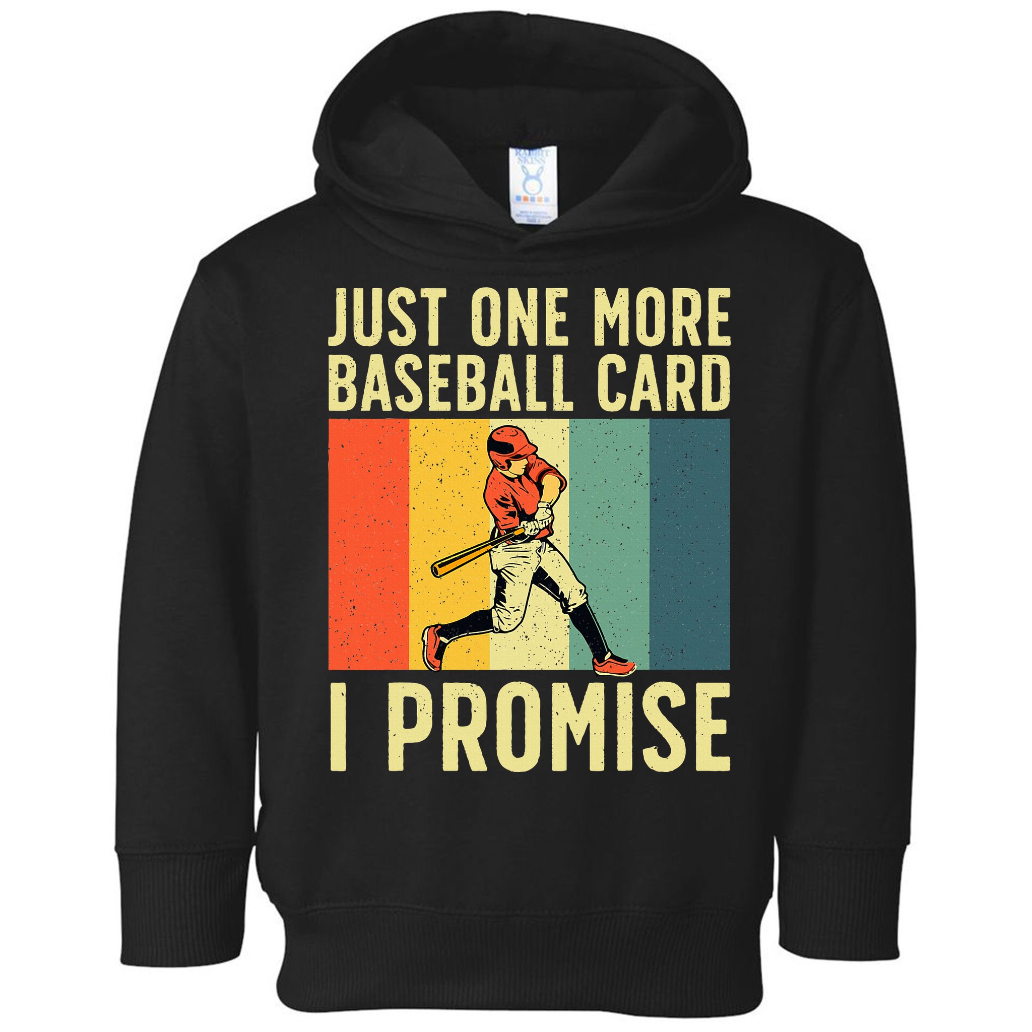 Baseball Card Collector Card Collecting Toddler Hoodie