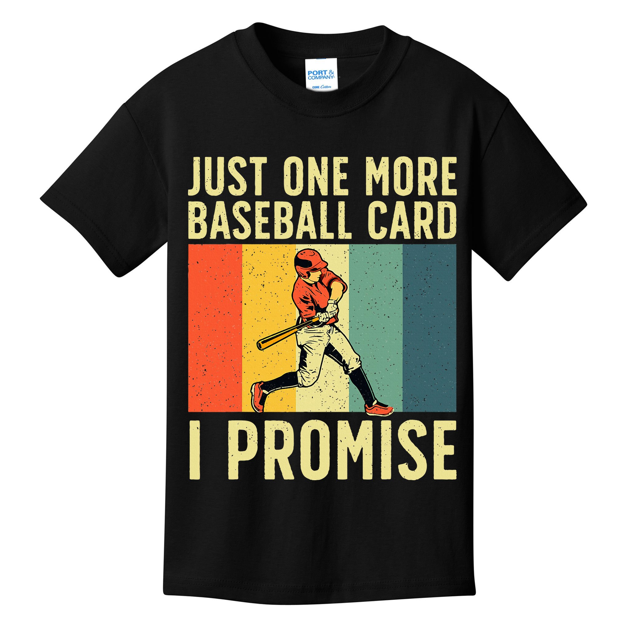 Baseball Card Collector Card Collecting Kids T-Shirt
